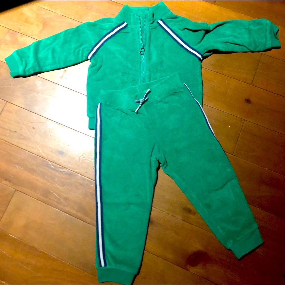 Janie and Jack Terry Track Suit